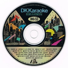 DK KARAOKE DKG-53 - ORIGINAL EDIT-A-VISION CD G - OUT OF PRINT  
