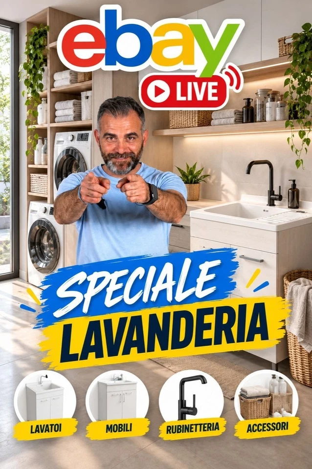 🔴 SPECIALE ARREDO LAVANDERIA | Offerte LIVE con Jo-Bagno.it