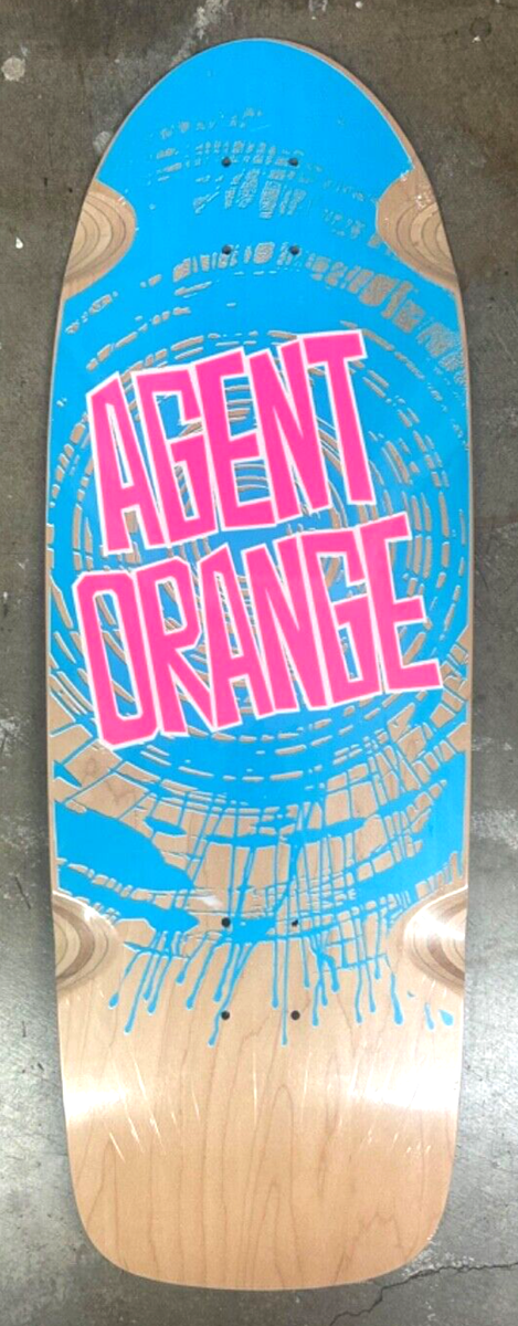Agent Orange Vision reissue Skateboard Deck Rare, Hosoi, Hawk, Pig