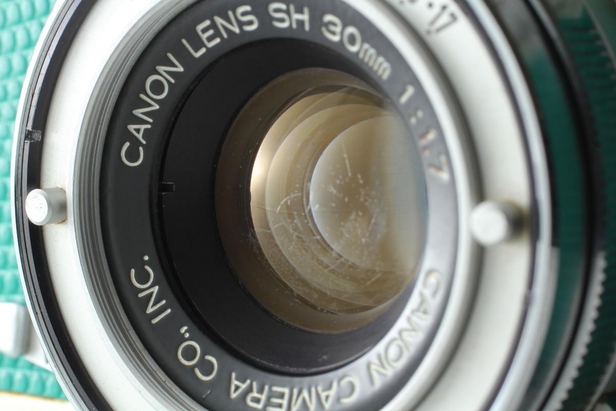 Exc+3, L-Green] Canon Demi EE17 Half Frame Camera 30mm F1.7