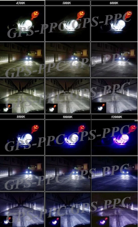 CNLIGHT Xenon HID Conversion Kit CANBUS FREE H7 H1 HB4 9012 H3 H8 H11 UK SELLER - Image 3 of 4