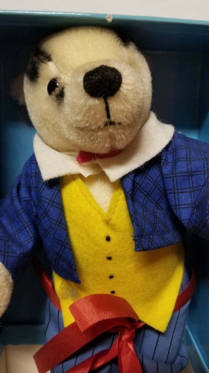 Rupert and Friends Merrythought Vintage and VHTF Rare Teddy Bear