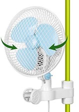 VIVOSUN 6 Inch Clip on Oscillating Fan 