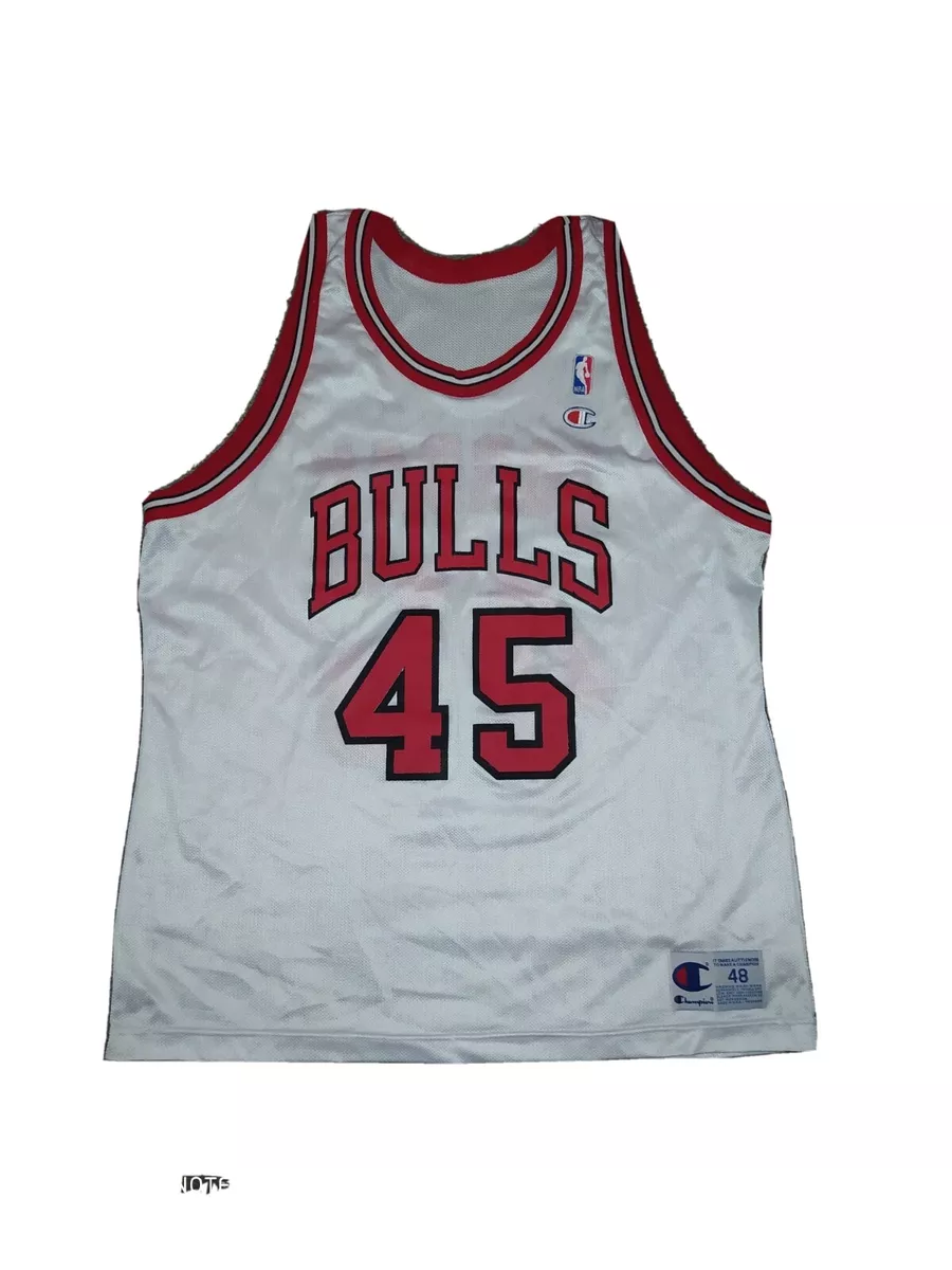 Rare Michael Jordan Return #45 White Bulls Jersey