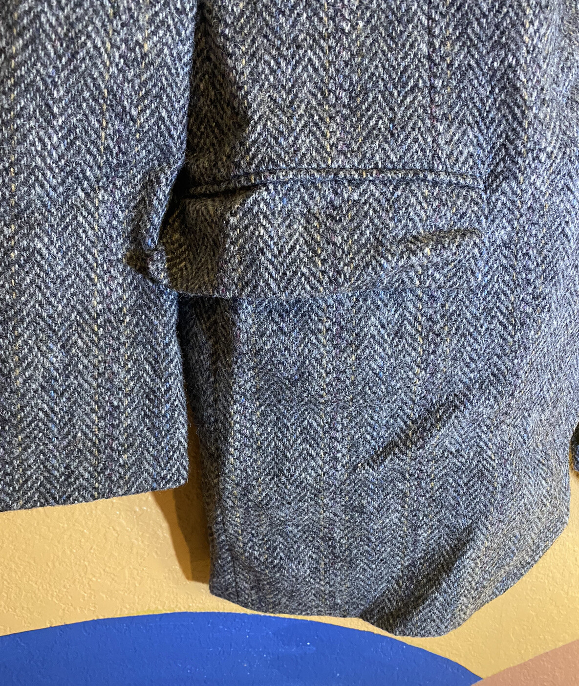 Vintage Stafford Harris Tweed Virgin Scottish Wool Gr… Gem