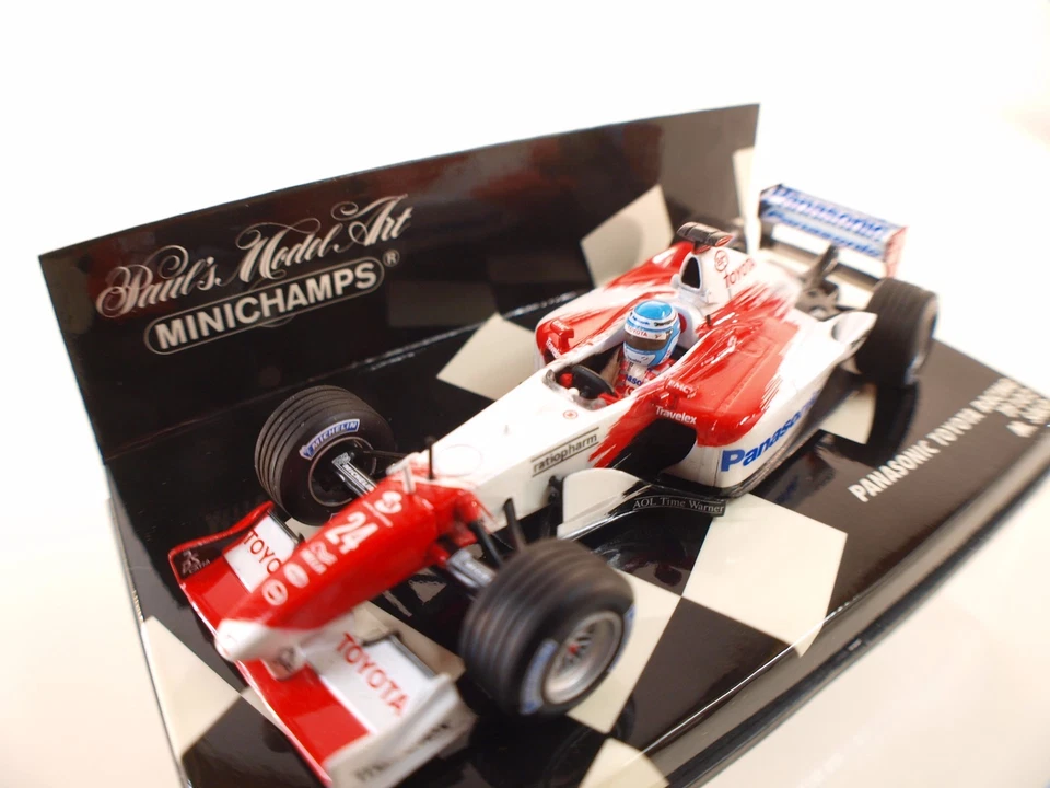Minichamps • F1 Panasonic Toyota Racing TF102 M.Salo • 1/43 Nuovo In Scatola - Immagine 2 di 4