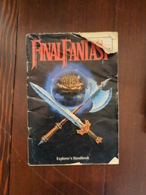 Final Fantasy (Nintendo NES) Game Explorer's Handbook Item Chart & Dungeon Map