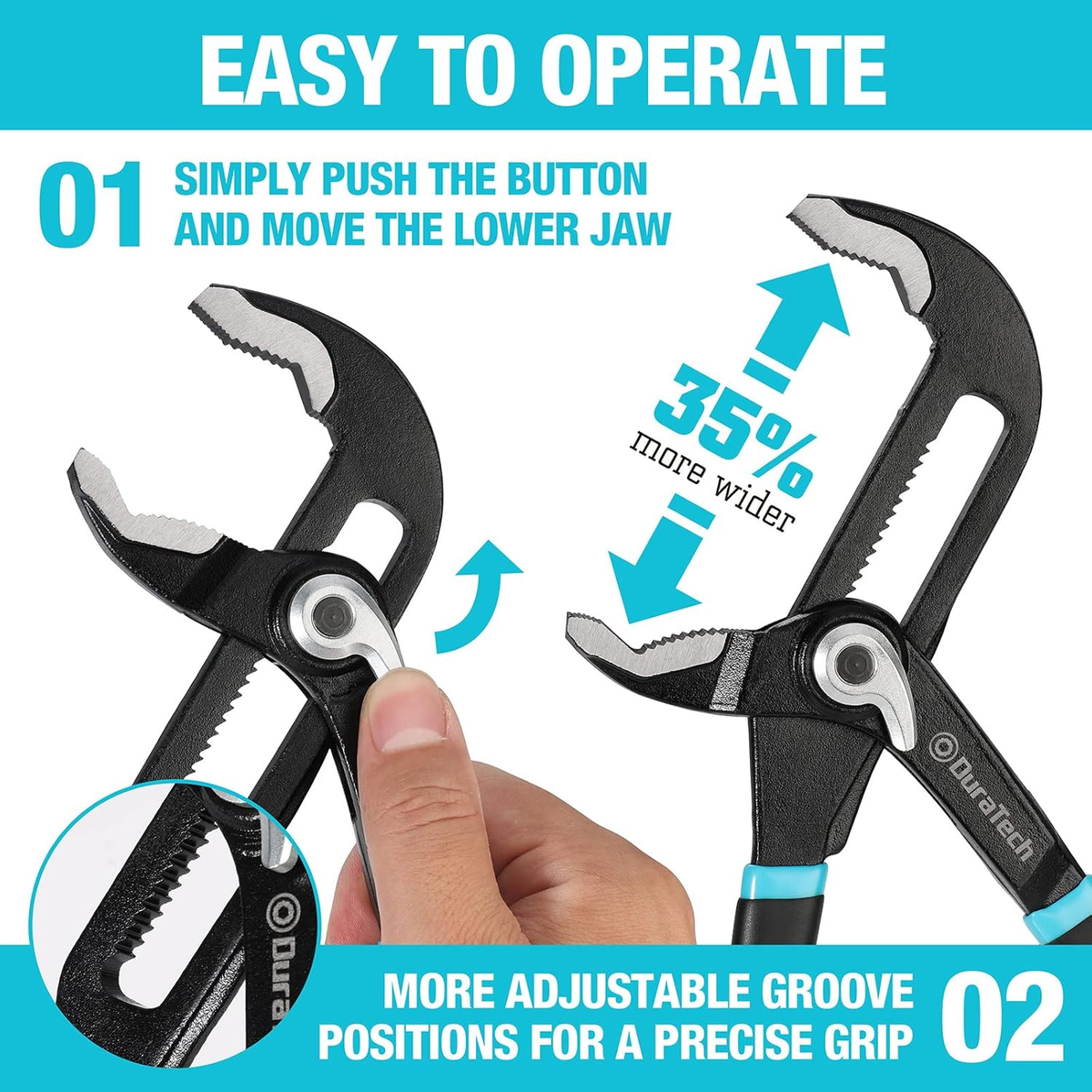 Knipex Cobra Pinza Regolabile Di Nuova Generazione Per Tubi E