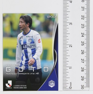 YUSUKE GOTO - 2024 J League Professional Soccer Trading Card | eBay
