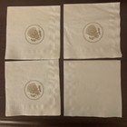 Lot Of 4 Paper Napkins From White House Map Room 2024 — photo 2