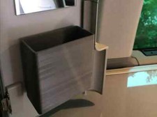vw t5 t6 campervan simple bin for VW California T5/T6 wardrobe door