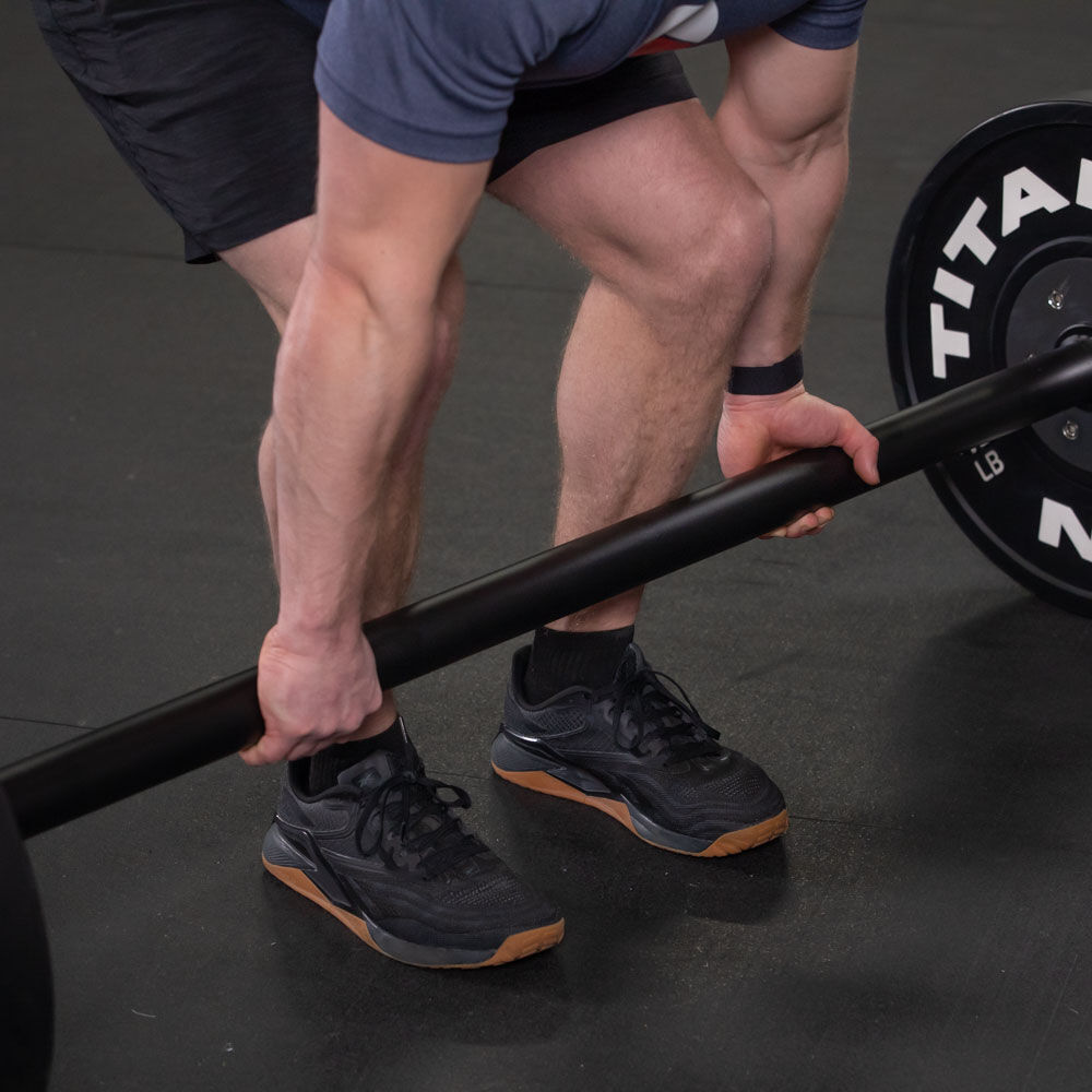 Titan Fitness FT Axle Barbell, Fat Grip Strength Training