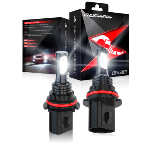 For Mazda B2300 B3000 B4000 1994-2008 2x LED Headlight High/Low Beam Bulbs 6000K - Afbeelding 1 van 14
