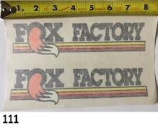 Vmx Fox Swingarm Decal Stickers Rm Yz Kx Cr 125 250 360 400 500 Mx Ahrma Works