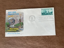 mystamps  US 1244 FDC, New York World's Fair, 1964-1965