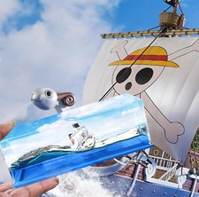 One Piece Model Ship - Going Merry, nave inaffondabile, bottiglia fluida deriva, Regno Unito Stock