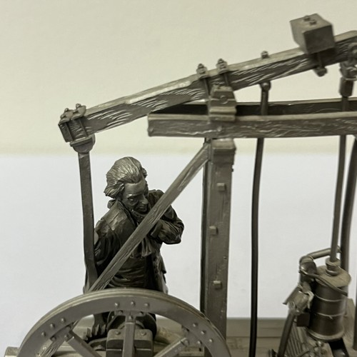 1978 Franklin Mint Deutsches Museum Pewter James Watt 1736-1819 Figurine - Picture 4 of 9