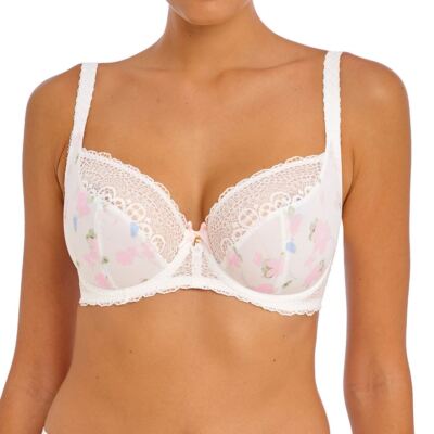 Freya Dessous Daydreaming Plunge-BH mit Bügel Flora weiß 400802