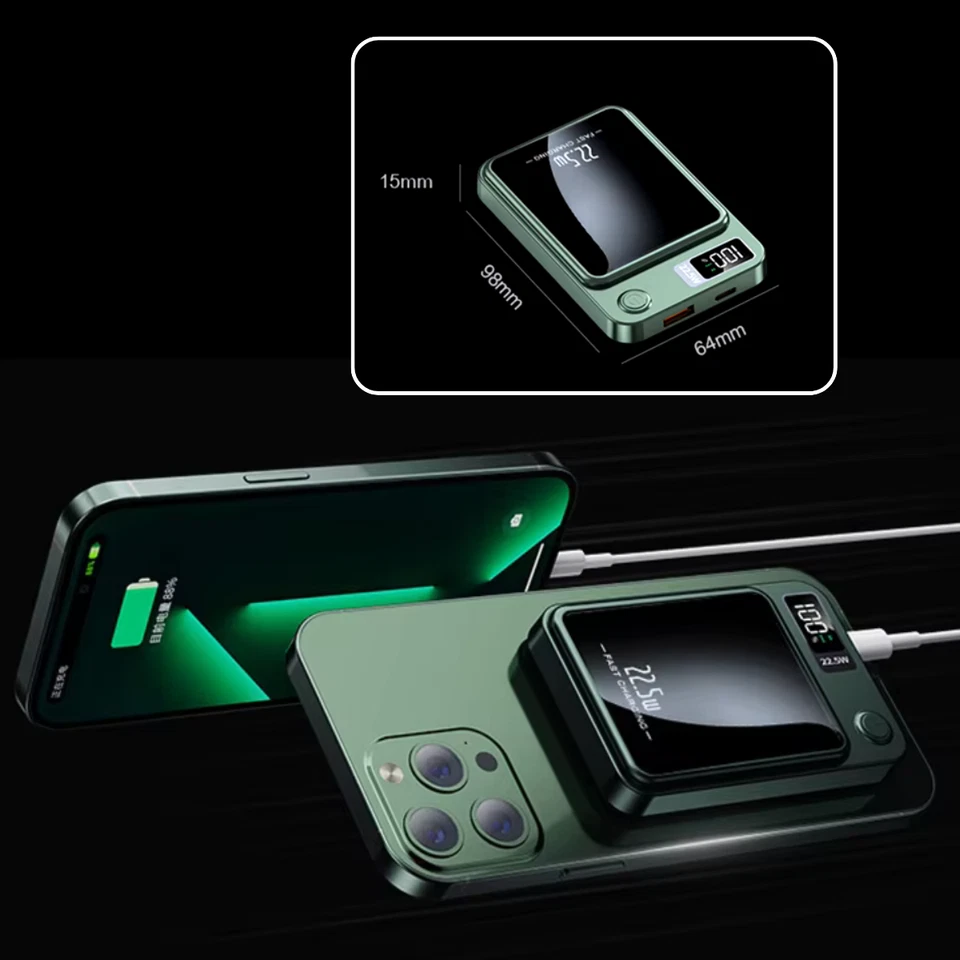 Batterie Externe Pour Iphone, Samsung, Huawei 50000mAh Portable Coque Chargeur - Photo 2/4