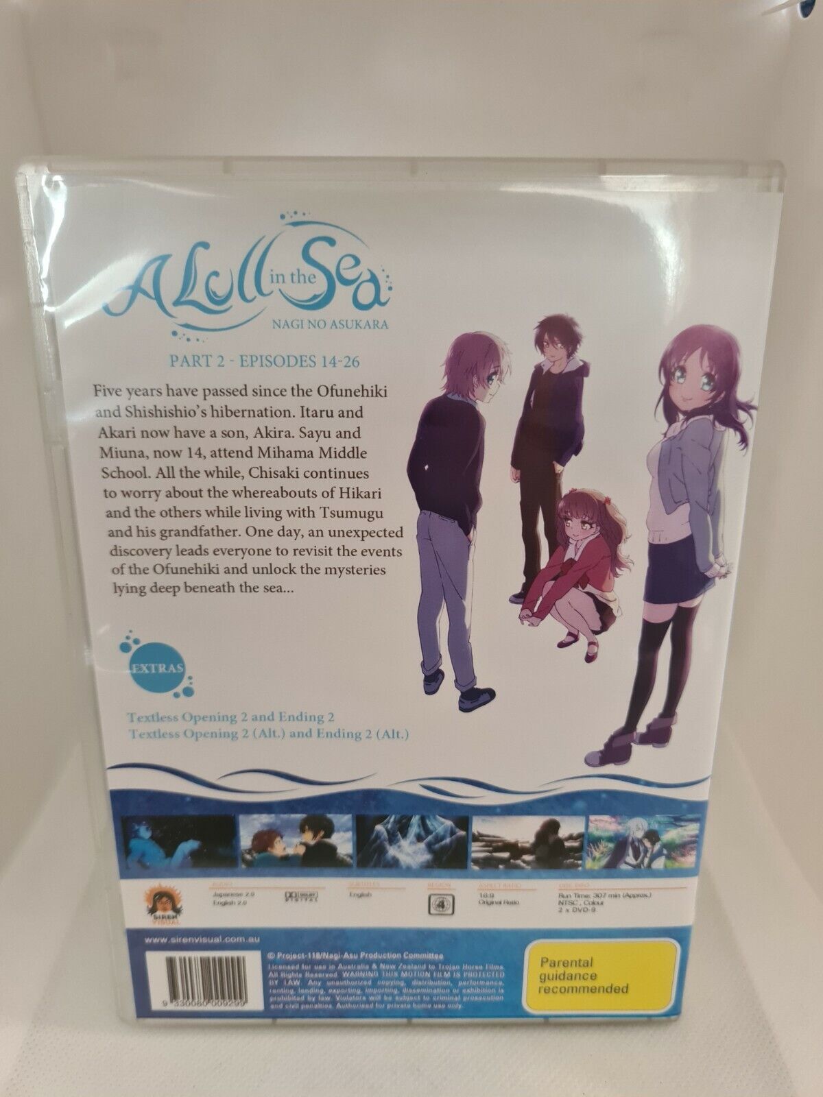 A Lull in the Sea / Nagi no Asukara Complete Season Set 1 2 Anime DVD