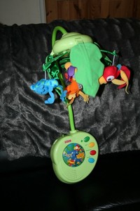 rainforest cot mobile