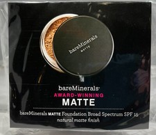 bareMinerals Matte Foundation + Brush , 0.01 oz. (SAMPLE SIZE) - CHOOSE SHADE!