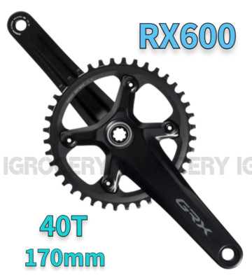 Shimano GRX 11Speed FC-RX600 170mm 40T Chainwheel New | eBay