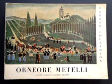 Orneore Metelli / le peintre cordonnier by Pierre Courthion, 1951 INV 3118