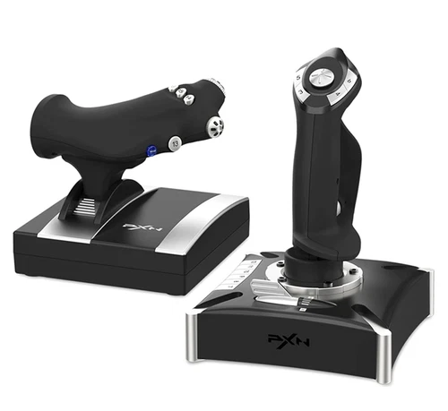 PXN 2119 PRO Game Controller Flight Joystick Simulator Vibration For PC PS4 Xbox - Picture 10 of 10