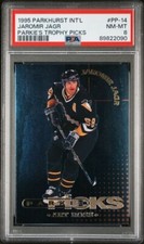 1995 PARKHURST INTERNATIONAL PARKIE'S TROPHY PICKS  #14 JAROMIR JAGR PSA 8 4626