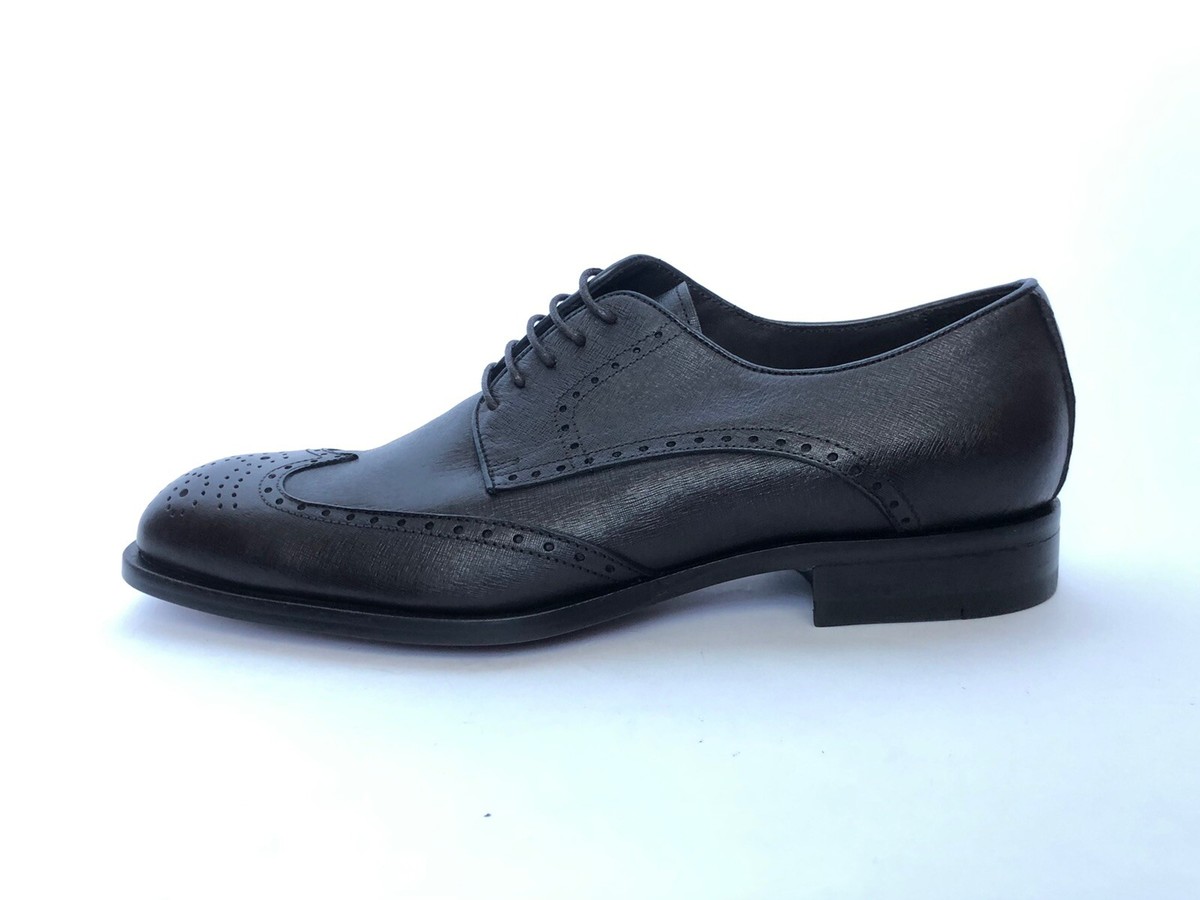 J. Lindeberg Men Shoes Size 7 NIB Dark Brown Leather Brogue  display picture 3