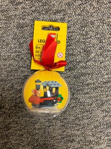 lego train ornament