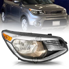 For 2014 2015 2016 2017 2018 2019 Kia Soul Halogen Headlight