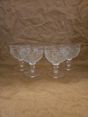 American Eagle Set Of 4 Dessert Dishes/Cups