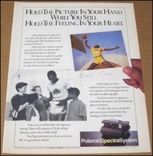 1988 Michael Cooper Polaroid Camera Print Ad ...