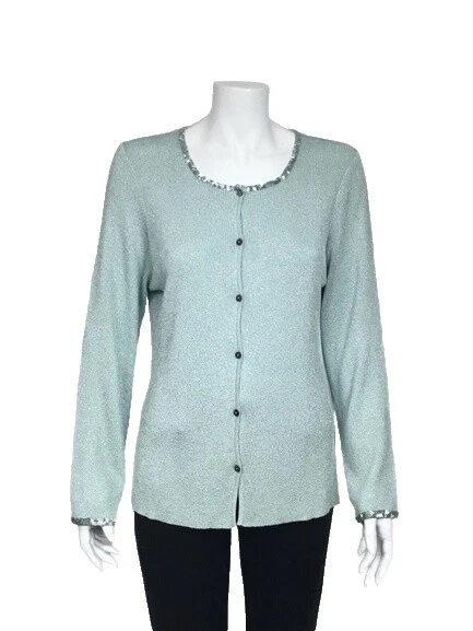 Suéteres para mujer Sigrid Olsen cárdigan liso