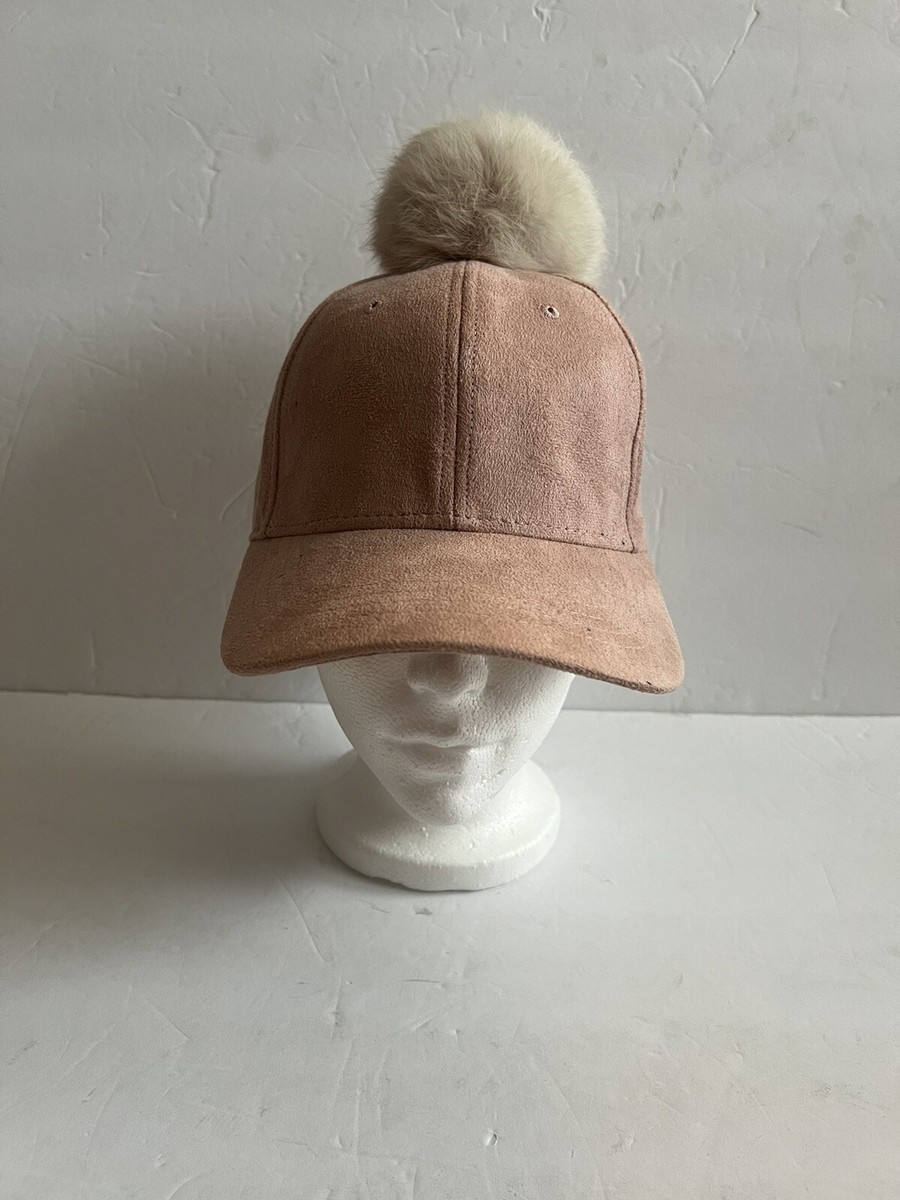 Dusty Pink Hat by Angela & William, NWT VINTAGE Angela & William, PEACE HAT - Pink One Size Fits  main image 3
