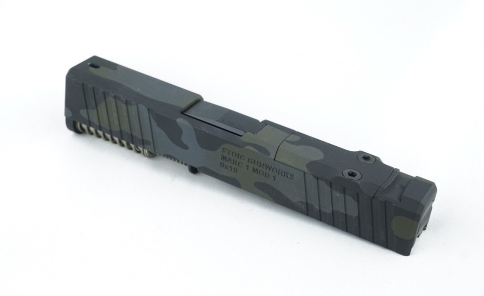 Glock 43 43x Complete MOS Slide Barrel Optic Ready Black