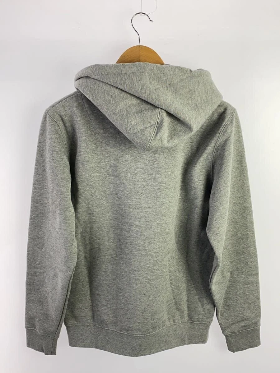 Felpa Coach con cappuccio XS cotone grigio tinta unita F78299 usata