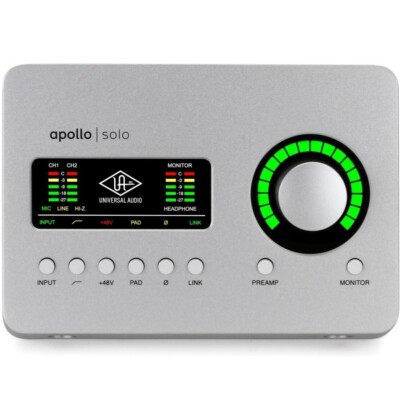 UNIVERSAL AUDIO APLSU-HE Apollo Solo USB-C Heritage Edition Audio Interface