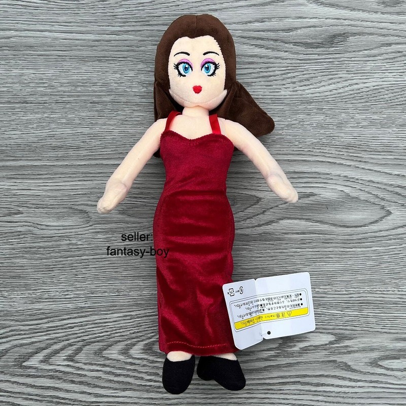 28cm Super Bros Plush Toy Pauline Princess Stuffed Animal Soft Doll Gift