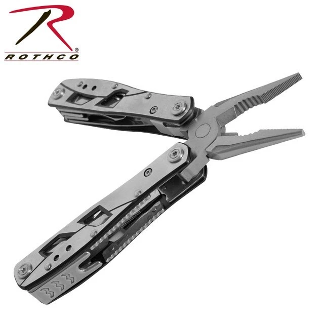 Rothco Stainless Steel Multi-Tool - Silver - Image 4 of 4