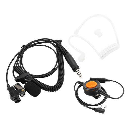 7.1-A3 Przezroczysty zestaw słuchawkowy z rurką powietrzną z mikrofonem do Kenwood TK-208 TK-220 TK-240 TH-28 - Zdjęcie 19 z 19
