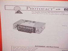 1972 Triumph Spitfire Gt6 Jaguar V12 Mg Midget Mgb Gt Am-fm Radio Service Manual