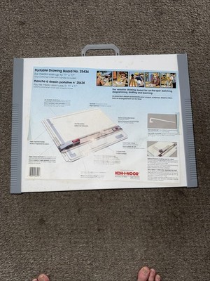 Koh-I-Noor Portable Drawing Board 25434 supports paper up to 11 X 17 