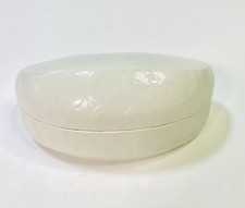 COACH Eyeglass/Sunglass Clamshell HARD CASE White "C" Logo With Cleaning Cloth
