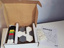 Ikea Smycke Clock Customizable DIY Marcus Arvonen Design Geometric Hexagon Lego