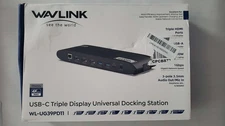 WAVLINK DisplayLink USB-C Triple Display Universal Docking Station WL-UG39PD11