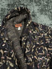Vintage Missoni Jacket Long Trench Coat Multicolor Made In Italy Size 46