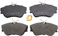 Denckermann B110823 Bremsbelagsatz FüR Scheibenbremse Bremsbelagsatz FüR VW